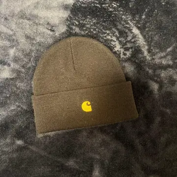 Carhartt 니트 모자 비니 블랙
