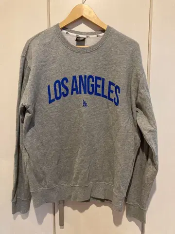 New Era 로스앤젤레스 다저스 맨투맨 L 그레이