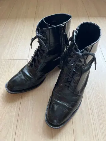 세레나테라 블랙 부츠 레인부츠 겸용 36