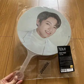 정국 MAP OF THE SOUL 부채 키링 포함