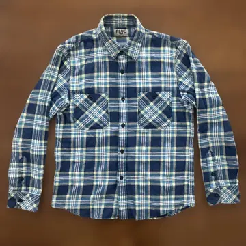카이진 메이드 BLUE GEM 플란넬 셔츠