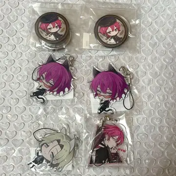 디어 보컬리스트 레오도 신바 캔뱃지 아크릴 스트랩