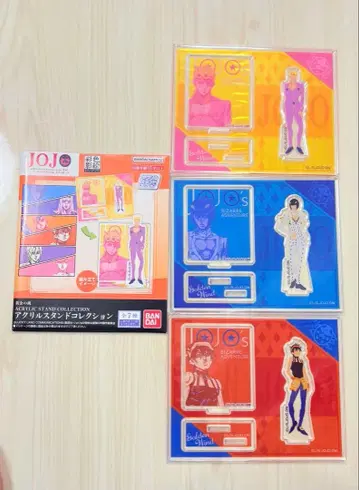 [ 제5부 ] 죠죠의 기묘한 모험 아크릴 스탠드 컬렉션 3세트
