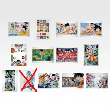 제일복권 드래곤볼 40th 그 첫 번째 H상 12종