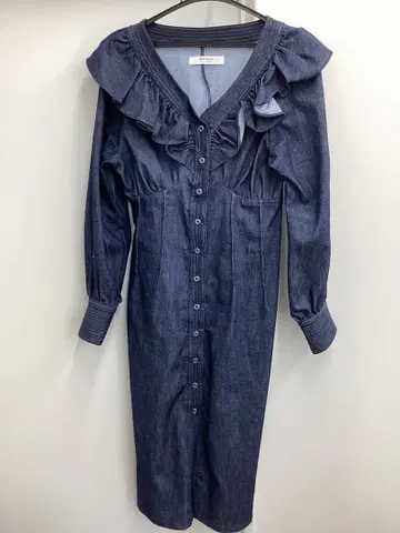 Her lip to 프릴 데님 원피스 M