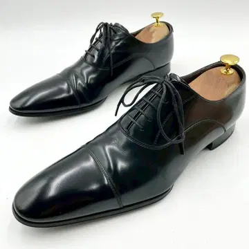 리갈 011R 스트레이트 팁 블랙 25.5cm 가죽 신발 Y1239