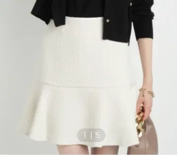 [ 새상품 ] 아푸와이저 리셰 트위드 미니 스커트