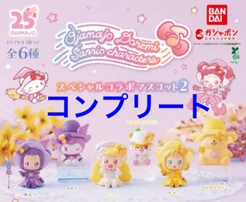 오쟈마녀 도레미 산리오 캐릭터즈 마스코트 2종 6개 세트