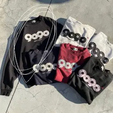 9090 맨투맨 블랙