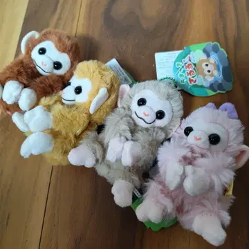 AMUFUN 원숭이 봉제 인형 세트
