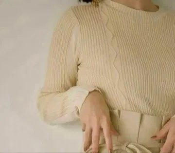 Eaphi bicolor wave knit