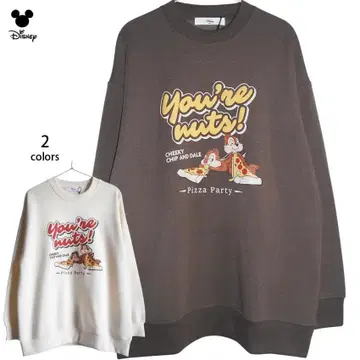 디즈니 트레이닝복 칩과 데일 속기모 칩&데일 브라운 M