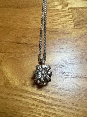 DUB 스파이더 & 크라운 목걸이 리버서블 실버 목걸이