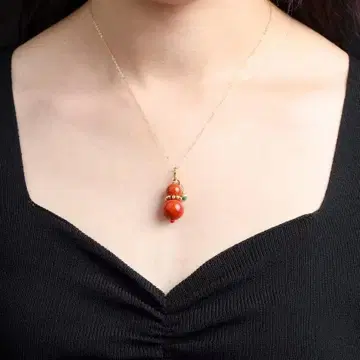 남홍표주박 유니버셜 펜던트 f