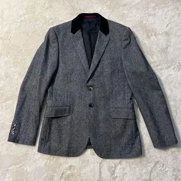 폴스미스 그레이 울 혼방 테일러드 자켓