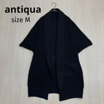 antiqua 안티카 돌먼 슬리브 케이블 니트 가디건