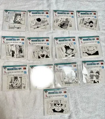 드래곤볼 제일복권 장면 스티커 12종 세트