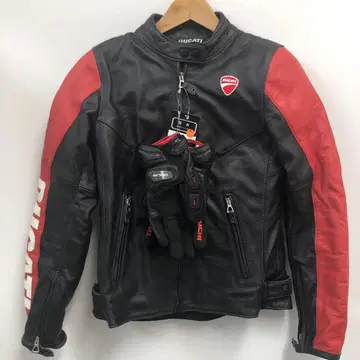 753 DUCATI 가죽 라이더스 자켓 여성용 42 M~L
