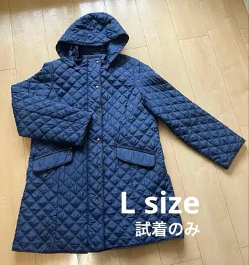 노아쥬 퀼팅 자켓 후드 부착 경량 L 사이즈