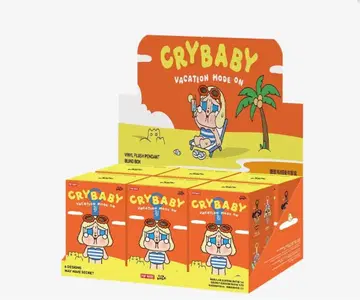 CRYBABY Vacation Mode On 시리즈 봉제 인형 펜던트
