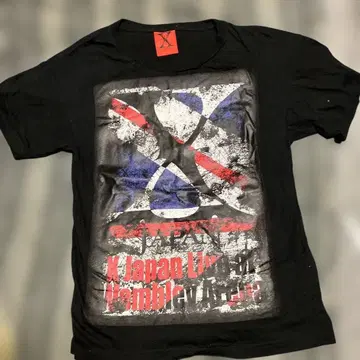 98. 그래픽 프린트 T셔츠 S 사이즈 블랙