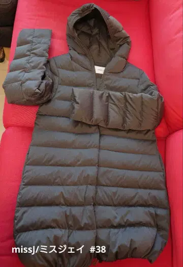 miss J 미스 제이의 그레이 계열 다운 코트