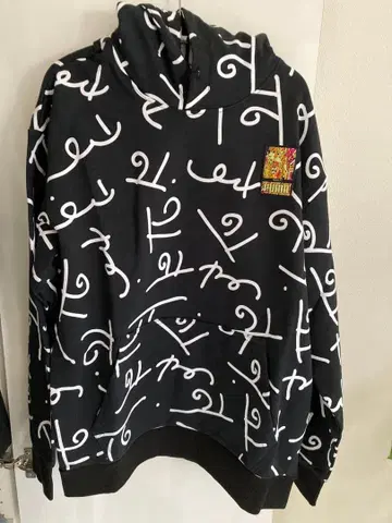 레어 PUMA 블랙 후디 남성용 S