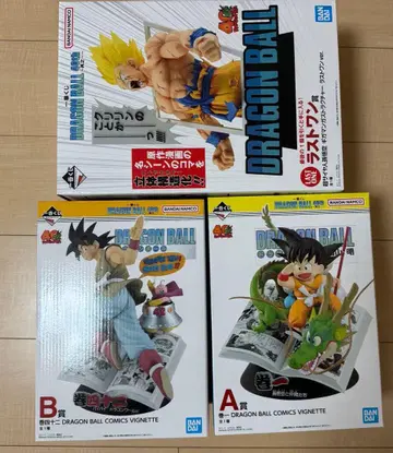 제일복권 드래곤볼 40주년 피규어 A상 B상 라스트원상 세트