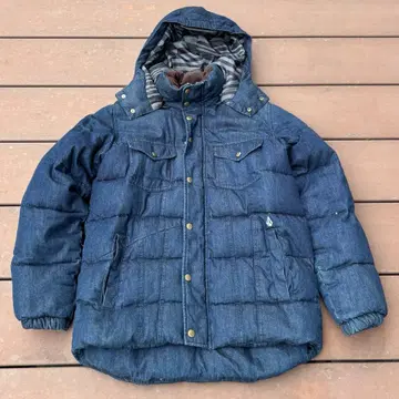 VOLCOM 데님 다운 다운 자켓 M 사이즈