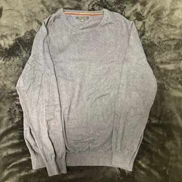 TOMMY HILFIGER 니트 스웨터 네이비