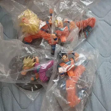 드래곤볼 피규어 손오공 손오반 초전사 열전 4체 세트 묶음 판매