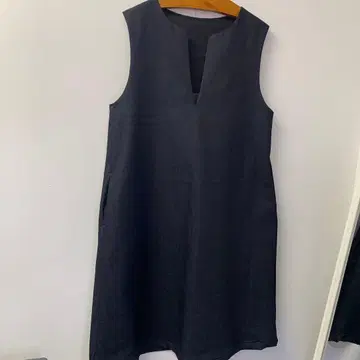 깊은 키넥 원피스 데님