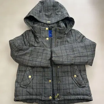 BLUE LABEL CRESTBRIDGE 체크 무늬 다운 자켓 36