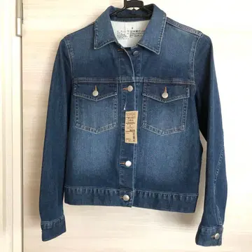 무인양품 스트레치 데님 자켓 인디고 S 사이즈