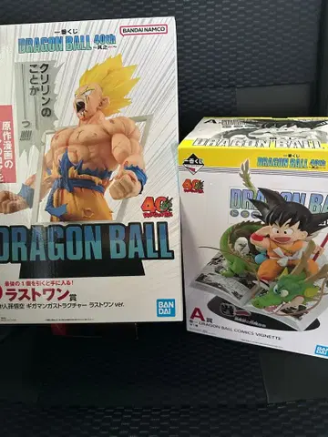 1번 복권 드래곤볼 A상 라스트 원 피규어 2종
