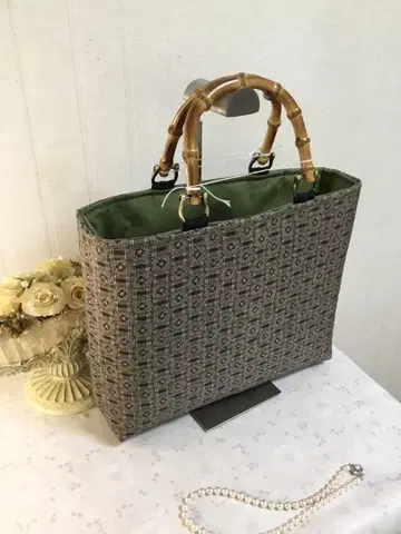 핸드메이드 리메이크 오시마 명주 가방 토트백 110