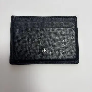 MONTBLANC 몽블랑 카드 케이스 가죽 블랙