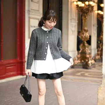 trefle 스타 케이블 가디건