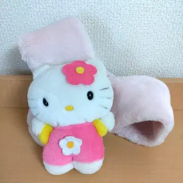 헬로키티 봉제 인형 머플러 레어 당시물 산리오