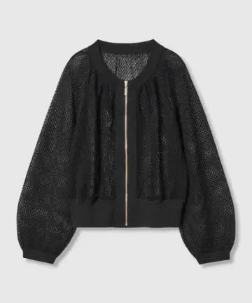 [LOULOU WILLOUGHBY] 패턴 니트 블루종