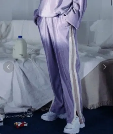 [ CLUT STUDIO ] 플리츠 벨벳 트랙 팬츠