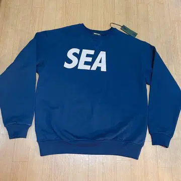 [ 새상품급 ] WIND AND SEA 윈드앤씨 크루넥 맨투맨