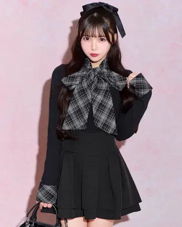 미셸 마카롱 슬림 레그 스커트 L 사이즈