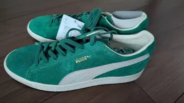 PUMA SUEDE VTG AGED MIJ ATMOS 28.5 그린