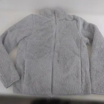 [505] UNIQLO 보아 자켓 S 라이트 그레이