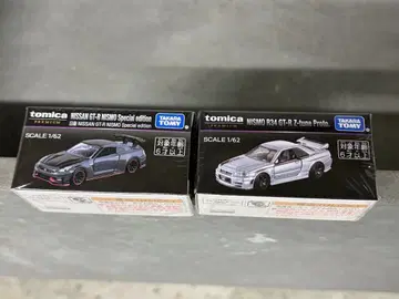 [ 한정품 ] 토미카 프리미엄 재팬 모빌리티 쇼 GT-R 2대 세트