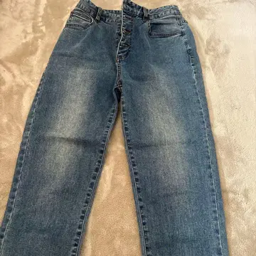 코히나 cohina 데님 버튼 플라이