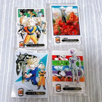 드래곤볼 제일복권 40주년 F상 손오공 트렁크스 손오반 4종 세트