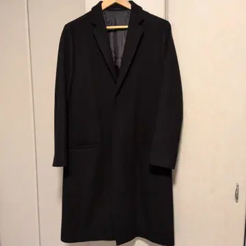 UNITED TOKYO 블랙 체스터 코트 사이즈 1