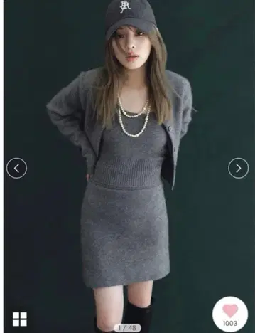 FRAY ID 그레이 니트 셋업 3점